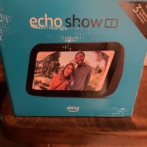 Amazon Echo Show 5 with Black Frame